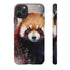 Red Panda in Watercolor - Impact Resistant Phone Case iPhone 11 Pro Max Glossy